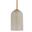 Holt 1-Light Pendant In Taupe