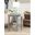 Homeroots Antique Slate Solid Wood End Table