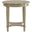 Homeroots Antique White Solid Wood End Table 286350
