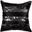 Homeroots Black And Silver Pillow 316934