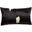 Homeroots Black And White Torino Kobe Cowhide Pillow