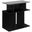 Homeroots Black Grey Laminate Accent Table 332838