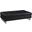 Homeroots Black Ottoman