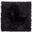 Homeroots Black Sheepskin Seat And Chair Cover