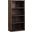 Homeroots Brown Particle Board Adjustable Shelves Bookshelf