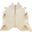 Champagne Brindled Cowhide Rug - 6'6"
