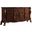 Homeroots Cherry Oak Wood Poly Resin Dresser And Server