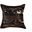 Homeroots Chocolate And Gold Pillow 316933