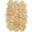 Homeroots Gold Sheepskin Area Rug