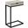 Homeroots Grey Black Drawer Accent Table