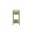 Homeroots Light Green Wood Veneer Side Table 286316