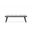 Homeroots Light Grey Faux Leather Bench 372148
