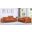 Homeroots Modern Camel Leather Sofa And Loveseat 343841
