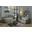 Homeroots Modern Gray Leather Sofa And Loveseat 343850