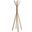 Homeroots Natural Coat Rack 372978