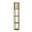 Homeroots Natural Fabric Shelf Lamp 372525