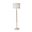 Homeroots Natural Wood Floor Lamp 372675