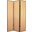 Homeroots Natural Wood Screen 274692