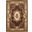 Polypropylene Plum And Ivory Area Rug - 5' x 8'