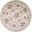 Round Polypropylene Ivory Aubossor Area Rug - 8'
