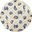 Homeroots Round Uv Treated Polypropylene Sand Area Rug 354124