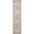 Homeroots Runner Polypropylene Ivory Area Rug 353435