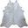 Silver Devore Brindled Cowhide Rug - 6'