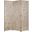 Homeroots Silver Wood 3 Panel Screen 274900