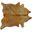 Homeroots Tan Cowhide Rug 293170