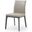 Homeroots Taupe Faux Leather And Metal Dining Chair 370658