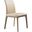 Homeroots Taupe Faux Leather And Metal Dining Chair 370661