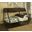 Homeroots Twin X L Over Queen Black Metal Tube Bunk Bed 286570