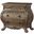 Homeroots Vintage Oak Wood Nightstand