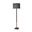 Homeroots Walnut Wood Floor Lamp 372676
