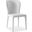 Homeroots White Faux Leather And Metal Dining Chair 320748