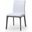 Homeroots White Faux Leather And Metal Dining Chair 370659