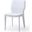 Homeroots White Faux Leather And Metal Dining Chair 370670