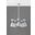 Homeroots White Metal 5 Head Pendant 372894