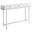 Homeroots White Metal Accent Table 333154