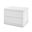 Homeroots White Nightstand 370736