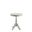 Homeroots White Solid Wood Leg Side Table 286298