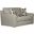 Hooten Loveseat In Nickel