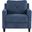 Horatio Chair In Navy Chenille