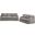 Horizon 2 Piece Slipcovered Living Room Set In Gray
