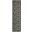 Horizon 2' x 6' Indoor Outdoor Modern Rug In Charcoal