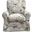 Horizon Bird Script Slipcovered Swivel Rocking Chair
