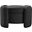 Horizon Boucle Fabric Ottoman In Black