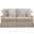 Horizon Linen T-Cushion Slipcovered Loveseat