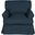 Horizon Navy Blue Slipcovered T-Cushion Chair