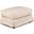 Horizon Tan Slipcovered Ottoman